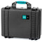 HPRC 2500BAG HPRC Hard Case with Bag and Dividers (Black with Blue Handle)