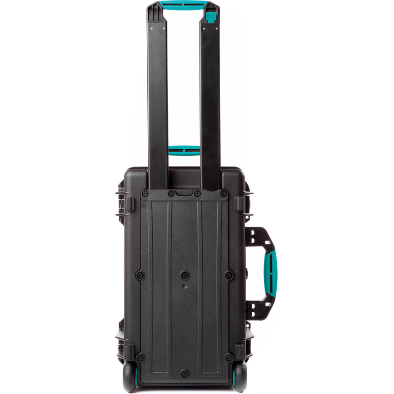 HPRC 2550E HPRC Wheeled Hard Case without Foam (Black with Blue Handle)