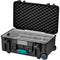 HPRC 2550BAG HPRC Wheeled Hard Case with Bag and Dividers (Black with Blue Handle)