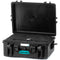 HPRC 2600BAG HPRC Hard Case with Bag and Dividers (Black with Blue Handle)