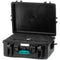 HPRC 2600WBAG HPRC Hard Case with Bag and Dividers (Black with Blue Handle)