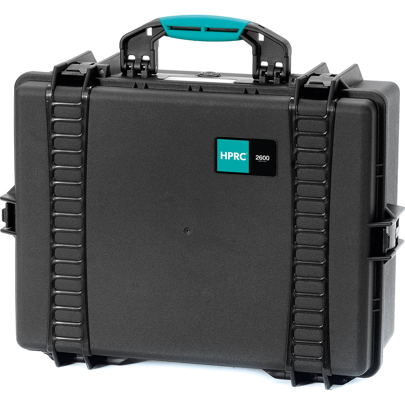 HPRC 2600BAG HPRC Hard Case with Bag and Dividers (Black with Blue Handle)