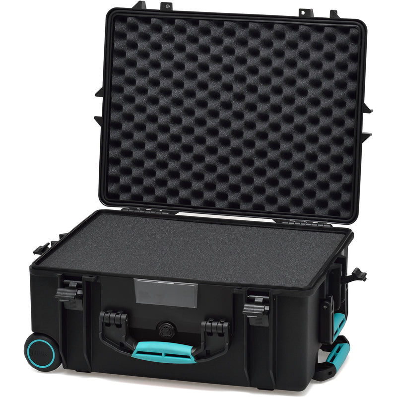 HPRC 2600WF HPRC Hard Case with Foam (Black with Blue Handle)