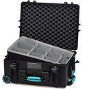 HPRC 2600WE HPRC Hard Case without Foam (Black with Blue Handle)