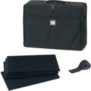 HPRC 2600WBAG HPRC Hard Case with Bag and Dividers (Black with Blue Handle)