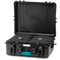 HPRC 2700WBAG HPRC Hard Case with 2 Bags and Dividers (Black with Blue Handle)