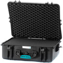 HPRC 2700BAG HPRC Hard Case with Bag and Dividers (Black with Blue Handle)