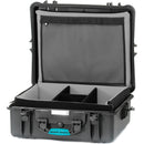 HPRC 2700E HPRC Hard Case without Foam (Black with Blue Handle)