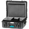 HPRC 2700BAG HPRC Hard Case with Bag and Dividers (Black with Blue Handle)