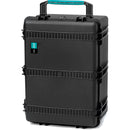 HPRC 2800WF Hard Case with Foam (Black with Blue Handle)