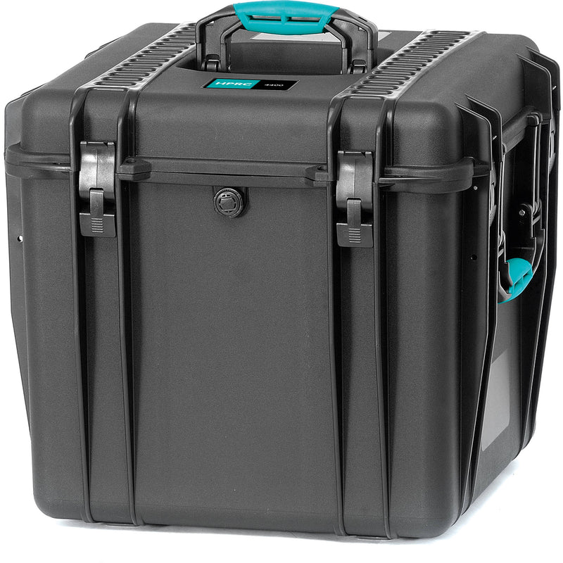 HPRC HP4400E Waterproof Hard Case without Foam (Black with Blue Handle)