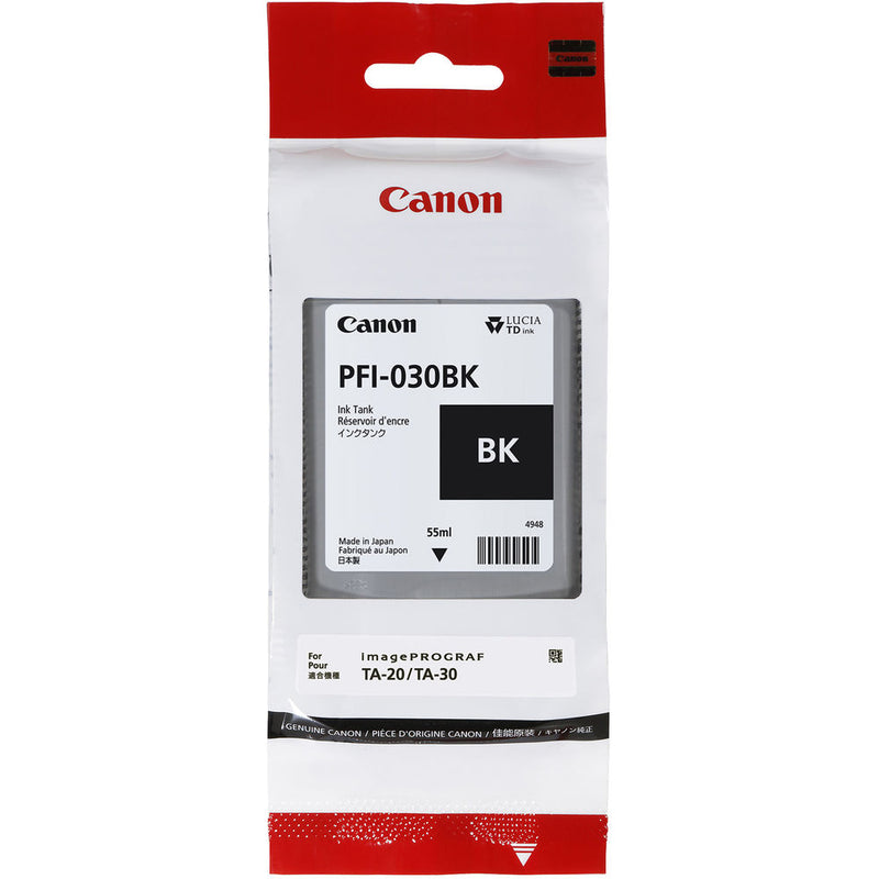 Canon PFI-030 Black Ink Tank (55mL)