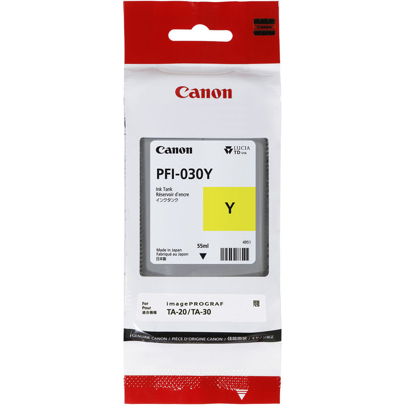 Canon PFI-030 Yellow Ink Tank (55mL)