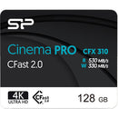 Silicon Power 256GB CFX310 CFast 2.0 Memory Card