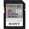 Sony 128GB SF-M Tough Series UHS-II SDXC Memory Card