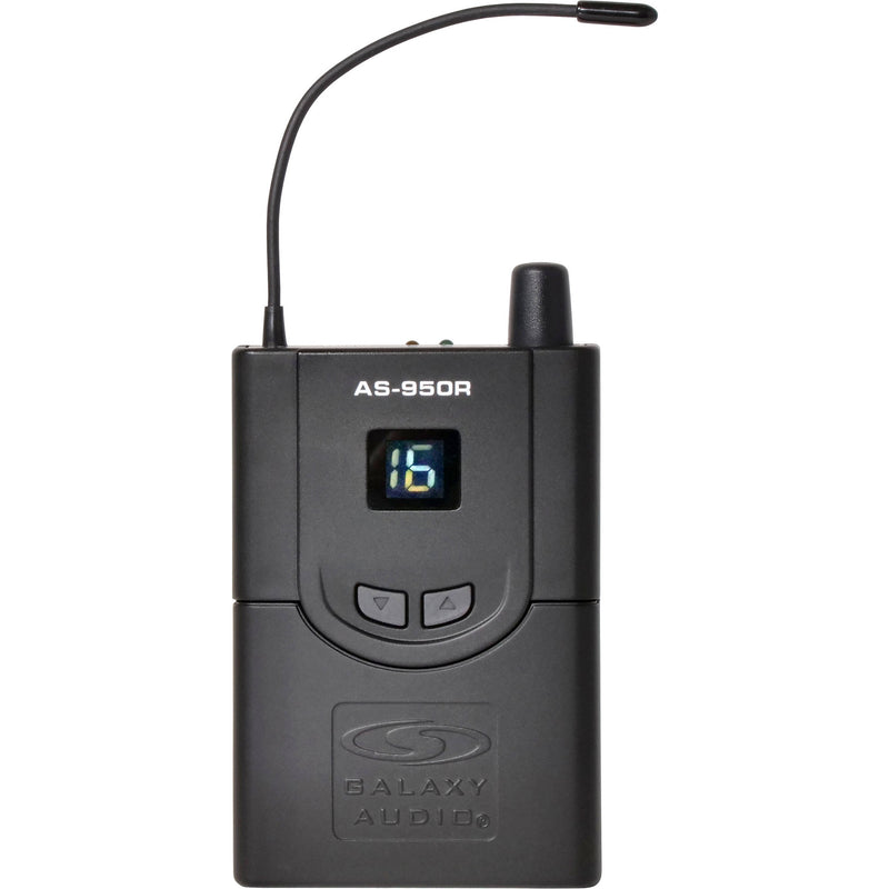 Galaxy Audio AS-950-2P2 Wireless In-Ear Twin Pack Monitor System (P2: 470 to 494 MHz)