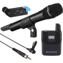 Sennheiser AVX-MKE2 SET Digital Camera-Mount Wireless Omni Lavalier Microphone System (1.9 GHz)