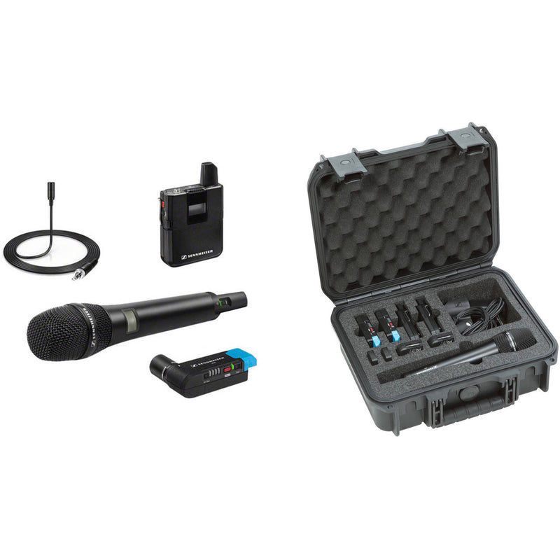 Sennheiser AVX-835 SET Digital Camera-Mount Wireless Cardioid Handheld Microphone System (1.9 GHz)