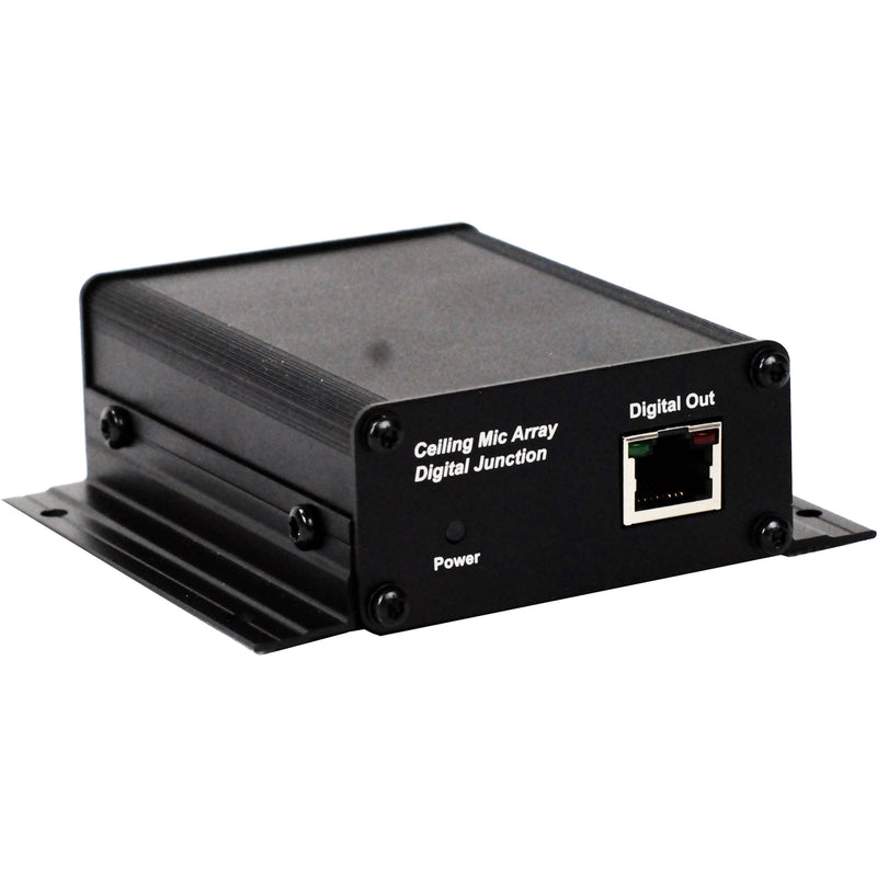 ClearOne Dante Junction Box Connects Mic Capsule.RJ45 Port-Dante Interface Box/Cat6 Cable-200'