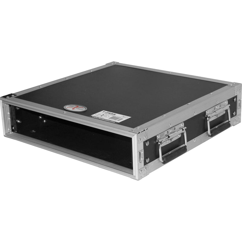 ProX 2U Vertical Amp Rack Mount ATA Flight Road Case 19"D