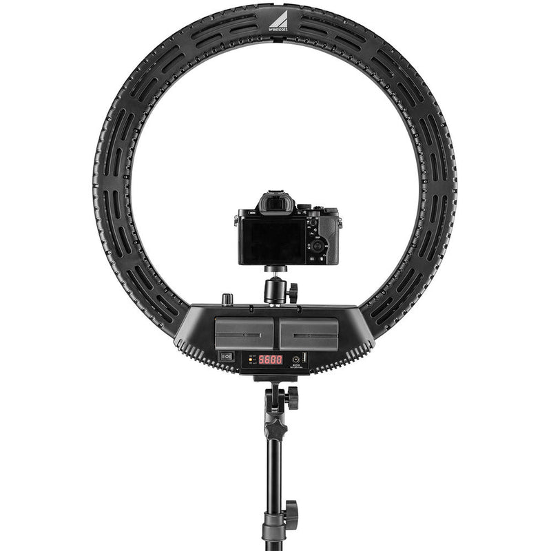 Westcott 18" Bi-Color LED Ring Light Kit