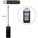 Movo Photo Wired Remote Control For Zoom Portable Digital Handy Recorders