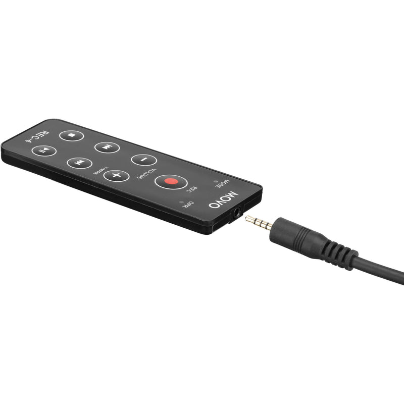Movo Photo Wired Remote Control For Zoom Portable Digital Handy Recorders