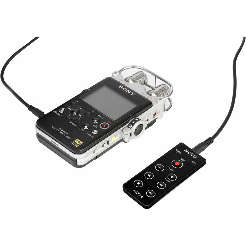 Movo Photo Wired Remote Control For Zoom Portable Digital Handy Recorders