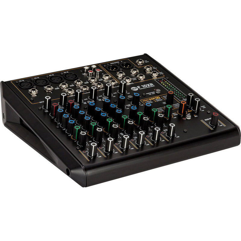 RCF F-10XR 10-Channel Mixer with Multi-FX and Stereo Recording