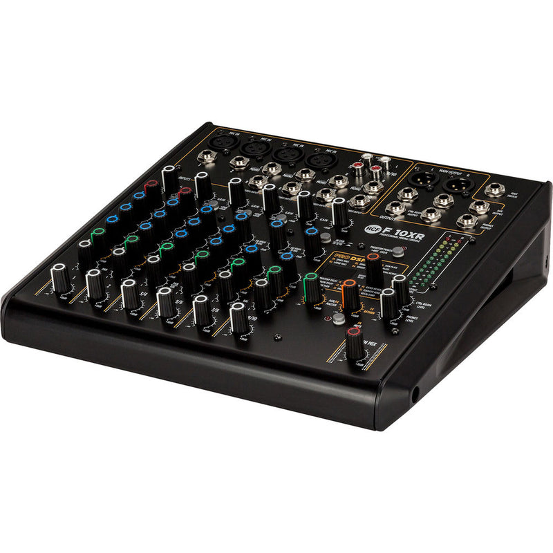 RCF F-10XR 10-Channel Mixer with Multi-FX and Stereo Recording