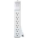 CyberPower B602RC1 6-Outlet Essential Surge Protector (White)