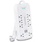 CyberPower P806U 8-Outlet Home Office Surge Protector (White)