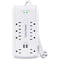 CyberPower P806U 8-Outlet Home Office Surge Protector (White)