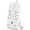 CyberPower P806U 8-Outlet Home Office Surge Protector (White)