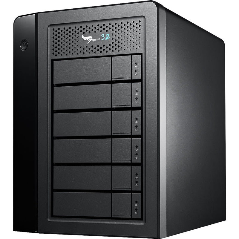 Promise Technology Pegasus32 R6 24TB 6-Bay Thunderbolt 3 / USB 3.2 Gen 2 RAID Array (6 x 4TB)