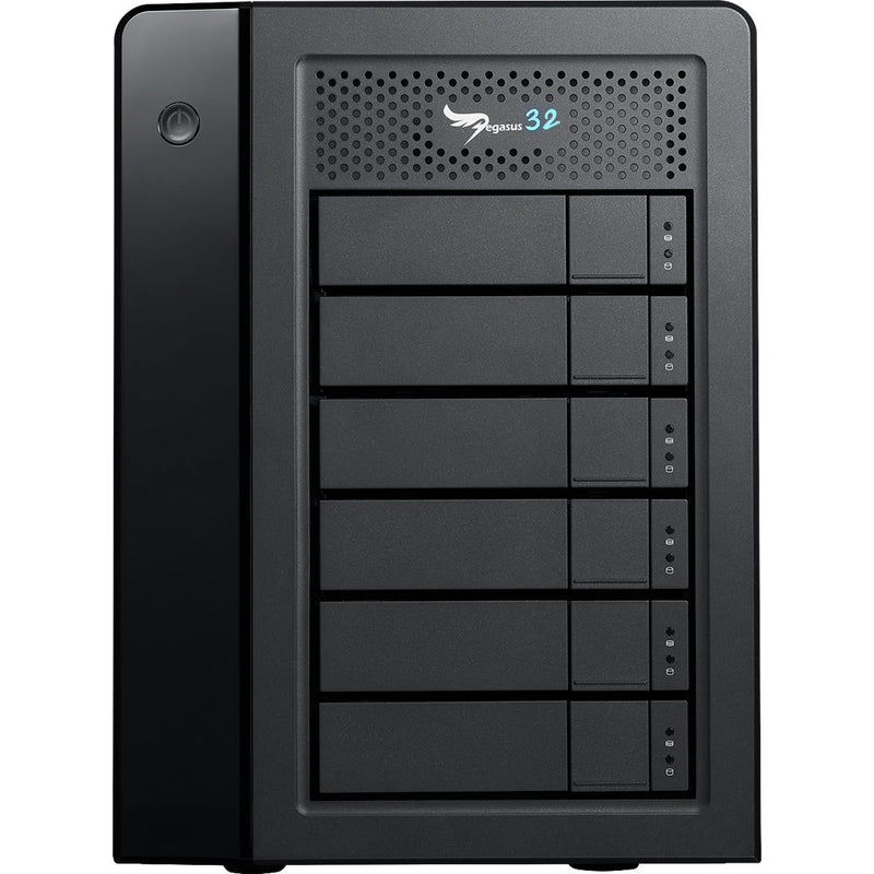 Promise Technology Pegasus32 R6 24TB 6-Bay Thunderbolt 3 / USB 3.2 Gen 2 RAID Array (6 x 4TB)