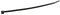 TY-ITS UB300C BLACK Black Cable Tie Nylon 6.6 (Polyamide 6.6) 300 mm 4.6 80 225 N