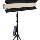 Genaray Box Lighting 36" Soft Strip 4-Light Kit with C-Stands