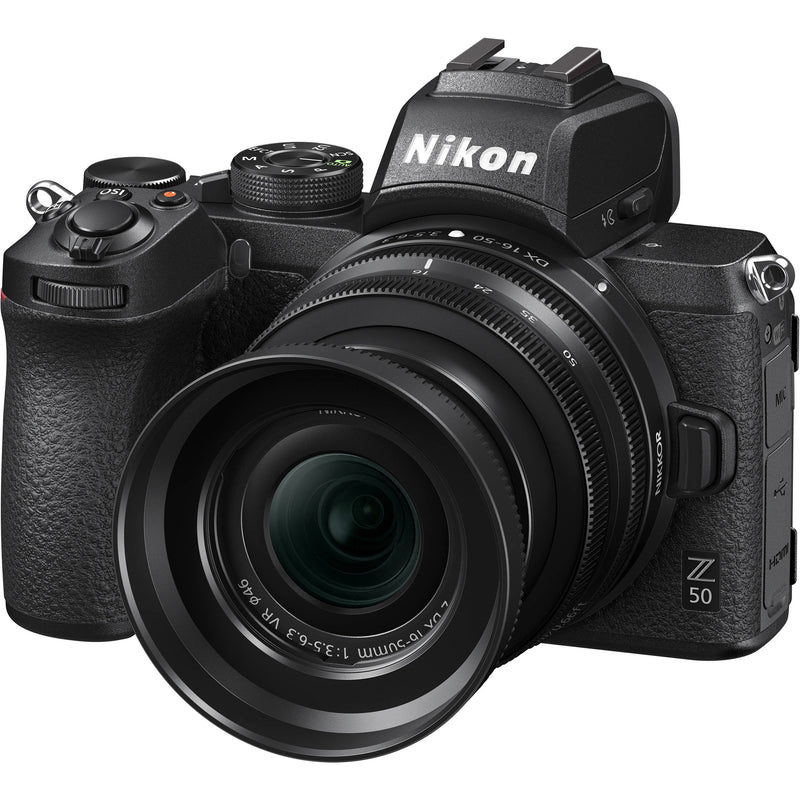 Nikon Z 50 Mirrorless Digital Camera with 16-50mm and 50-250mm Lenses