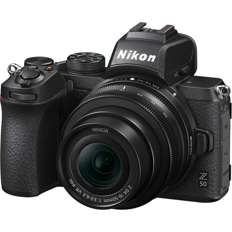 Nikon Z 50 Mirrorless Digital Camera with 16-50mm and 50-250mm Lenses