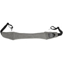 Porta Brace Heavy-Duty Suede Shoulder Strap with Camera Clips (Gray)
