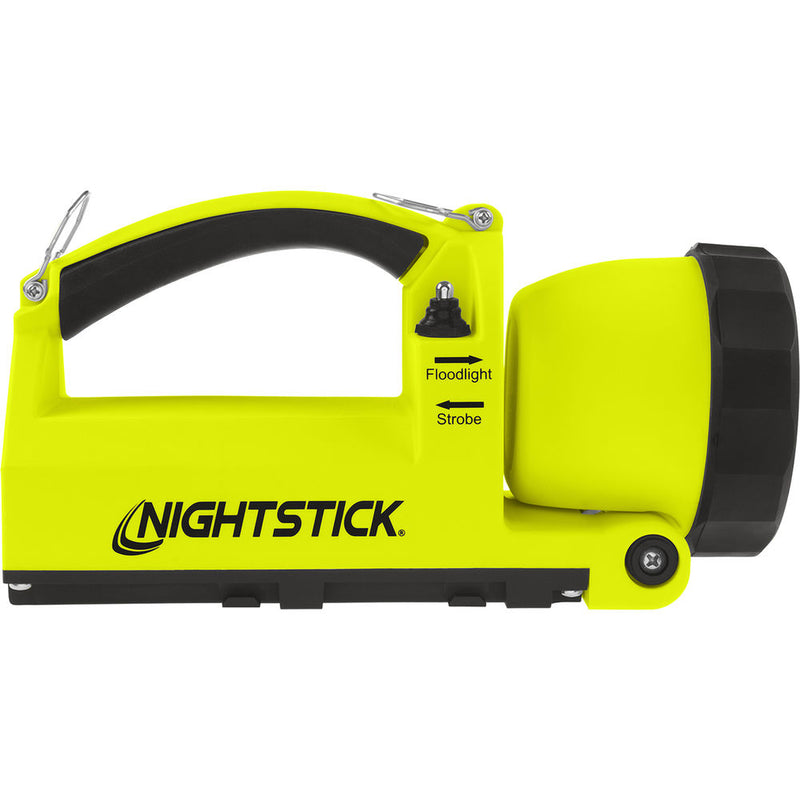Nightstick X-Series XPR-5586GX Intrisically Safe Rechargeable Dual-Light Lantern with Pivoting Head (Green)