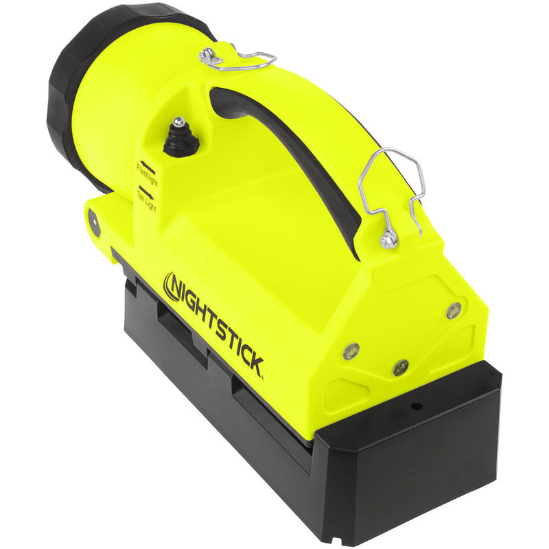 Nightstick X-Series XPR-5586GX Intrisically Safe Rechargeable Dual-Light Lantern with Pivoting Head (Green)