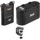 Bolt PP-500DR Dual-Outlet Power Pack with Two PP-5800BP Removable Batteries and PP-MCX Mounting Clamp Kit