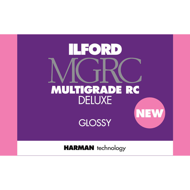 Ilford MULTIGRADE RC Deluxe Paper (Glossy, 5 x 7", 25 Sheets)