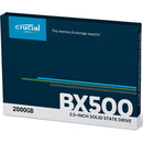 Crucial 2TB BX500 SATA III 2.5" Internal SSD
