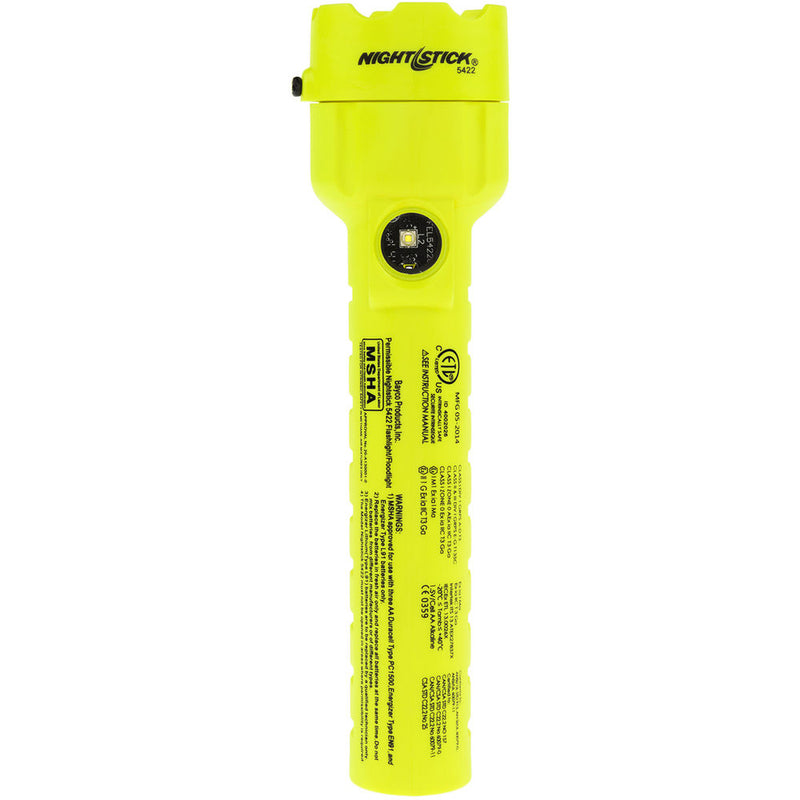 Nightstick XPP-5422G Intrinsically Safe Permissible Dual-Light Flashlight (Green)