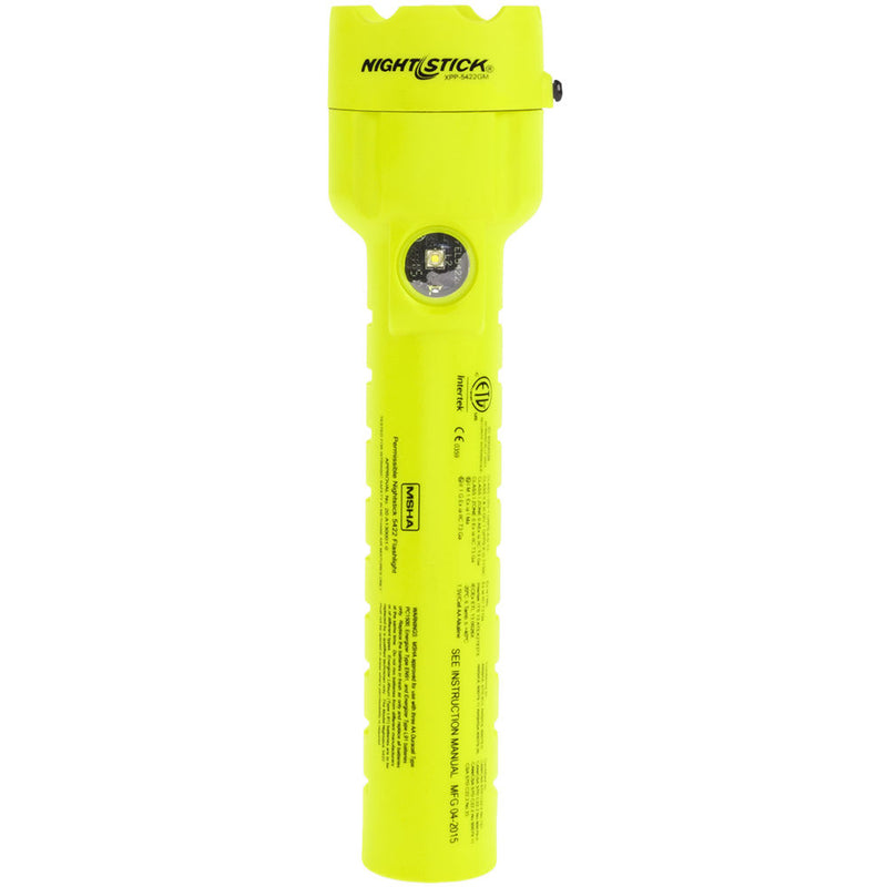 Nightstick XPP-5422GM Intrinsically Safe Dual-Light Flashlight with Dual Magnets (Green)