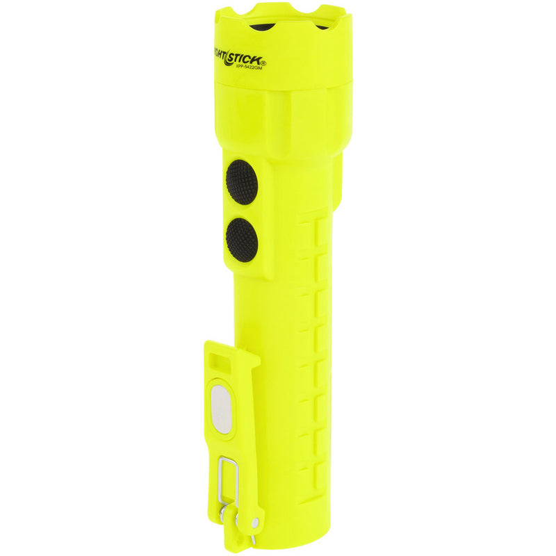 Nightstick XPP-5422GM Intrinsically Safe Dual-Light Flashlight with Dual Magnets (Green)