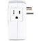 CyberPower P2WU 2-Outlet & 3 USB Port Surge Protector (White)